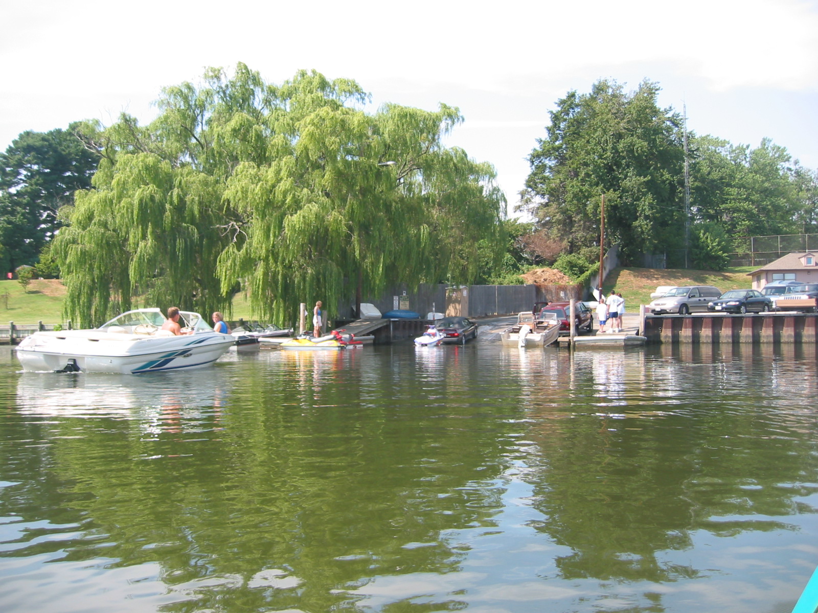 Tydings park ramp from the water